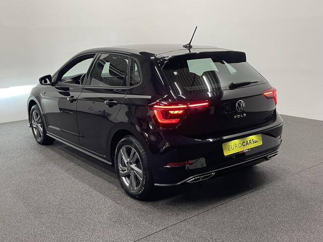 Volkswagen POLO 1.0 TSI R-Line DSG Navigatie Apple Carplay/Android Auto Camera Parkeersensoren Adaptive Cruise Control Matrix-LED-koplamp Lichtmetalen velgen Climate Control Getinte ramen
