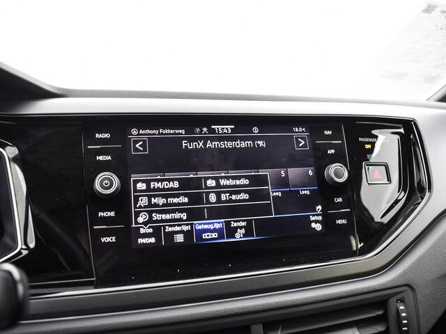 Volkswagen POLO 1.0 TSI 95pk DSG R-Line · Apple/Android Car Play · Navigatie · P-Sensoren · ACC · Climatronic · 16'' Inch · Garantie t/m 10-01-2027 of 100.000km