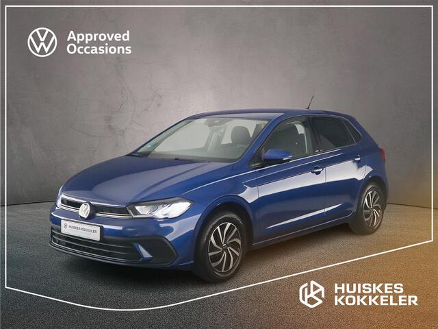 Volkswagen POLO Life Edition 1.0 TSI 95pk Adaptive cruise control, Achteruitrijcamera, LED koplampen, Airco, App connect, DAB, Radio, Bluetooth
