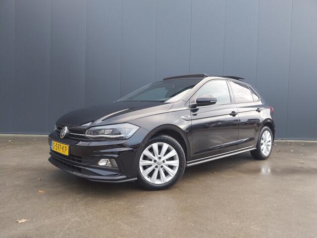 Volkswagen POLO 1.0 TSI R Line PANO DAK 1e EIGENAAR VIRTUAL COCKPIT ADAPT CRUISE HALF LEER PARK ASSIST LED NAVI ECC TREKHAAK
