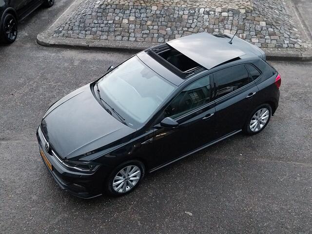 Volkswagen POLO 1.0 TSI R Line PANO DAK 1e EIGENAAR VIRTUAL COCKPIT ADAPT CRUISE HALF LEER PARK ASSIST LED NAVI ECC TREKHAAK