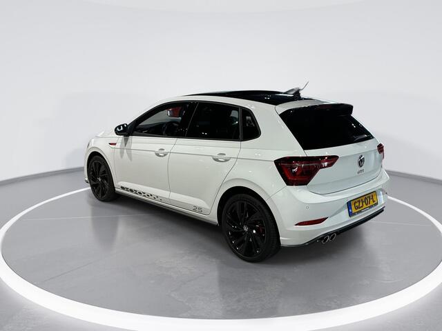 Volkswagen POLO 2.0 TSI 207pk DSG GTI Edition 25 · Panoramadak · Leder GTI Design · Camera · Beats Audio · Matrix LED · Apple/Android Car Play · Garantie t/m 10-01-2029 of 100.000km