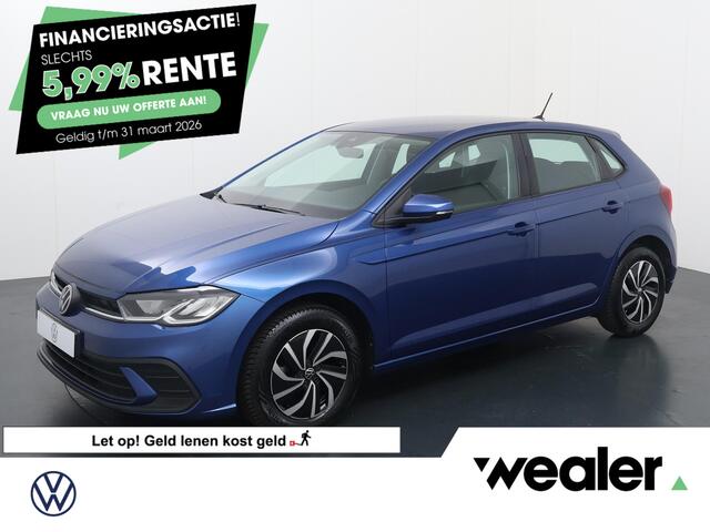 Volkswagen POLO 1.0 TSI Life | 95 PK | Parkeersensoren | Adaptive Cruisecontrol | App-Connect |