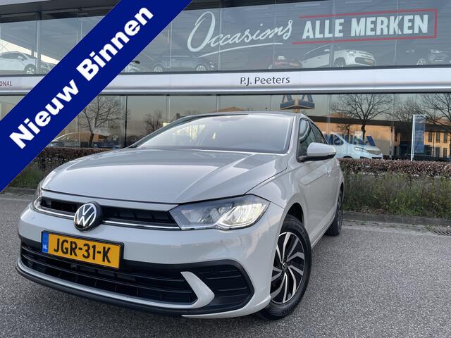 Volkswagen POLO 1.0 TSI Life Edition Achteruitrijcamera - Parkeersensoren - Apple carplay - Airco - Cruise control - Led verlichting - Licht metalen velgen 15 inch - Radio - Rijstrooksensor - Start/stop systeem - Stuur multifunc