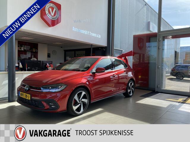 Volkswagen POLO 2.0 TSI GTI,Automaat, Navigatie/Apple Carplay/Virtual Cockpit/Stoelverwarming/Parkeersensoren rondom/Cruise Control Adaptief/Airco/Multifunctioneel Stuurwiel,Dab,/17'' Lichtmetalen velgen.