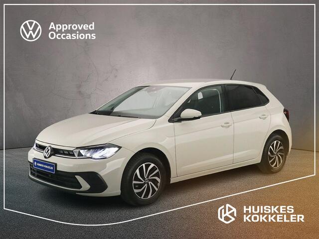 Volkswagen POLO Life Edition Volkswagen Polo 1.0 TSI Life Edition Adaptive cruise control, Achteruitrijcamera, LED koplampen, Parkeersensor achter, App connect