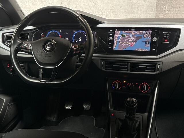 Volkswagen POLO 1.0 TSI Sportline (VIRTUAL COCKPIT, ZWART HEMEL, LEDER, APPLE CARPLAY, GROOT NAVI, SPORTSTOELEN, ADAPTIVE CRUISE, NIEUWE APK, NIEUWSTAAT)