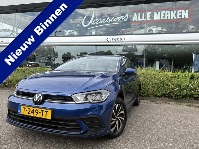 Volkswagen POLO 1.0 TSI Life Airco - Apple carplay - Navigatie - Cruise control - Bluetooth - Licht metalen velgen 15 inch - Led verlichting - Elektrische ramen - Radio - Start/stop systeem - Stuur l