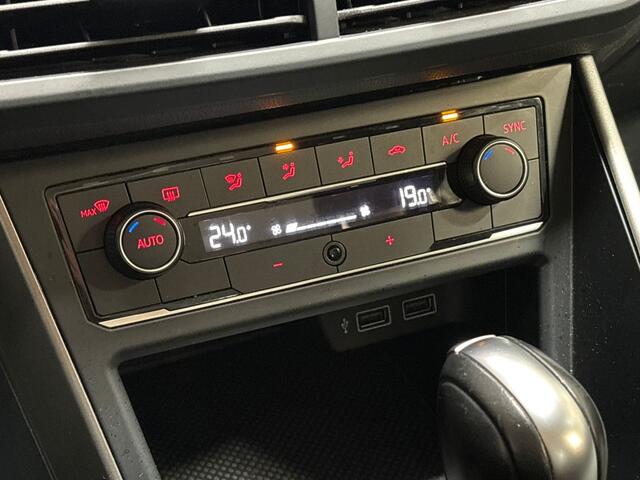 Volkswagen POLO 1.0 TSI Sportline Automaat (VIRTUAL COCKPIT, APPLE CARPLAY, GROOT NAVI, CAMERA, CLIMATE, SPORTSTOELEN, ADAPTIVE CRUISE, TREKHAAK, NIEUWSTAAT)