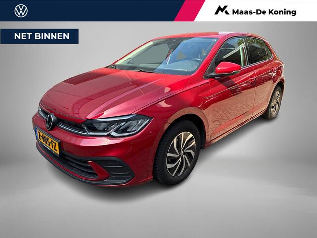 Volkswagen POLO 1.0 TSI 95pk Life · Apple/Android Car Play · ACC · Airco · DAB · P-Sensoren · Active Info Display · Garantie t/m 28-03-2028 of 100.000km