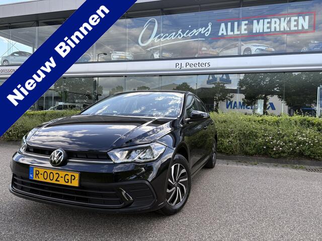 Volkswagen POLO 1.0 TSI Life Airco - Apple carplay - Navigatie - Cruise control - Bluetooth - Led verlichting - Licht metalen velgen 15 inch - Radio - Stuur multifunctioneel - Elektrische ramen - Start/stop systeem - Stuur leder