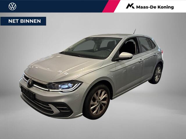 Volkswagen POLO 1.0 TSI 95pk DSG Style · Camera · Stoelverwarming · Apple/Android Car Play · Dodehoeksensoren · IQ Light · Navigatie · P-Sensoren · Getint Glas · 16'' Inch ·