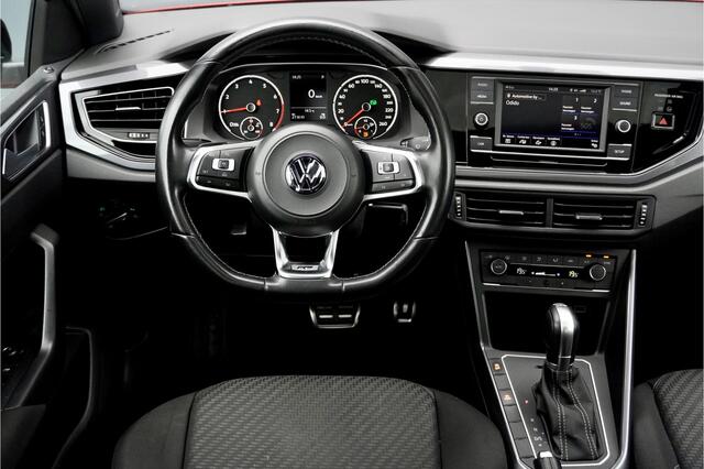 Volkswagen POLO 1.0 TSI 116 pk R-LINE HIGHLINE AUTOMAAT / NIEUWE DISTRIBUTIE / 2 x R-LINE / TREKHAAK / PANORAMADAK / 18 INCH LMV / NL-AUTO / NAP / ISOFIX / ADAPTIEVE CRUISE CONTROL