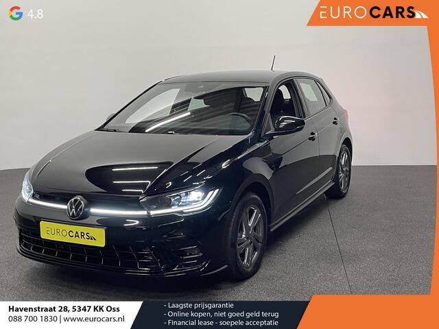 Volkswagen POLO 1.0 TSI R-Line DSG Navigatie Apple Carplay/Android Auto Camera Parkeersensoren Adaptive Cruise Control Matrix-LED-koplamp Lichtmetalen velgen Climate Control Getinte ramen