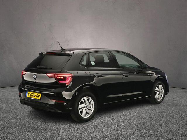 Volkswagen POLO Style 1.0 TSI 95pk Adaptive cruise control, Achteruitrijcamera, LED matrix koplampen, Parkeersensoren, Stoelverwarming, Airco, DAB, Radio