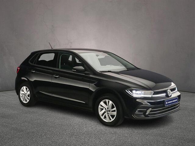 Volkswagen POLO Style 1.0 TSI 95pk Adaptive cruise control, Achteruitrijcamera, LED matrix koplampen, Parkeersensoren, Stoelverwarming, Airco, DAB, Radio