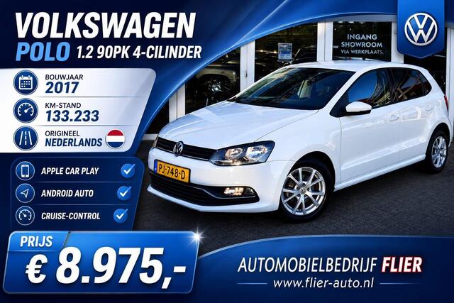 Volkswagen POLO 1.2 90PK TSI Comfortline Executive | Cruise | CarPlay | Orig. NL | NAP |