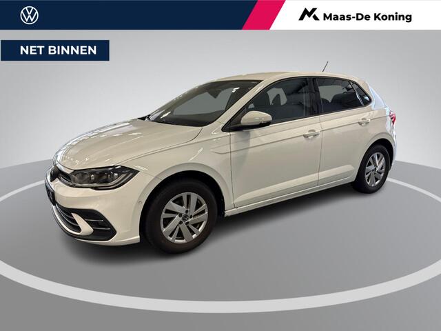 Volkswagen POLO 1.0 TSI 110pk DSG Style · Camera · Apple/Android Car Play · Dodehoeksensor · Parkeer Assistent · Stoelverwarming · Active Info Display ·