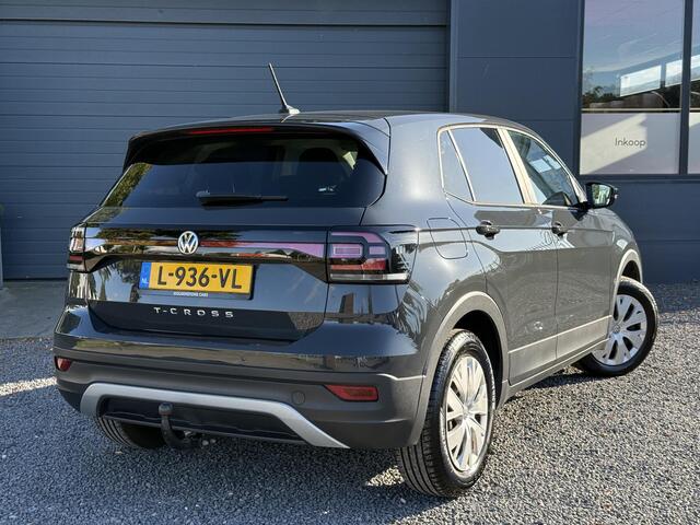 Volkswagen T-Cross 1.0 TSI Style 1e Eigenaar,Automaat,Trekhaak,Navi,Clima,Cruise,116pk,Pdc V+A,Stoelverwarming,Apk tot 06-2027