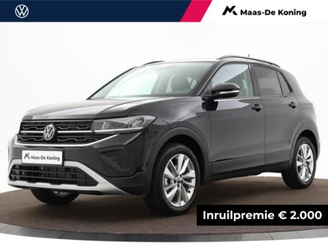 Volkswagen T-Cross Life Edition 1.0 TSI 95 pk 5 versn. Hand · Achteruitrijcamera · draadloze telefoonlader ·