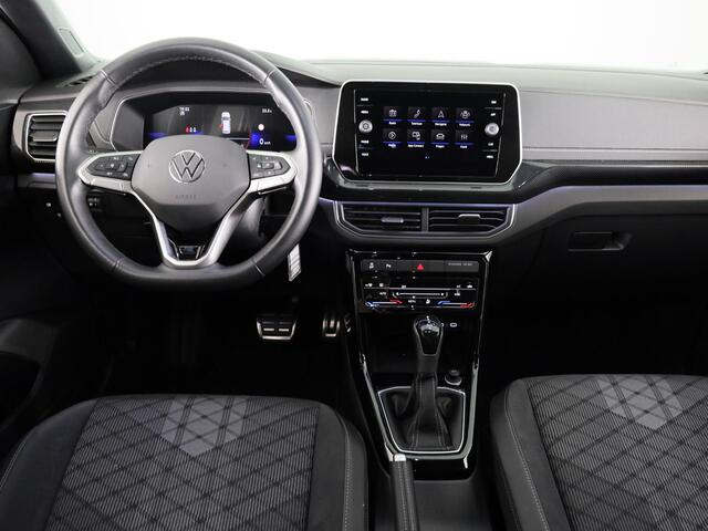 Volkswagen T-Cross 1.0 TSI R-Line 116 pk Automaat (DSG) | Verlengde garantie | Navigatie via App | Parkeersensoren | Adaptieve cruise control | LED koplampen | R-Line |