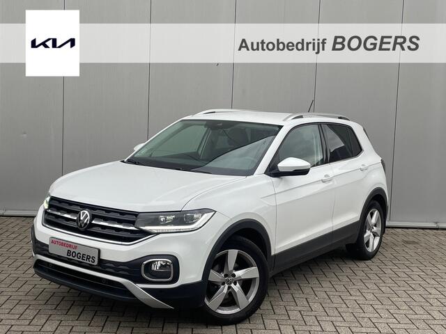 Volkswagen T-Cross 1.0 TSI Style Automaat Navigatie ( via Apple Carplay), Adaptive Cruise Control, Afn.Trekhaak, LED. 17"Lm, Achteruitrijcamera