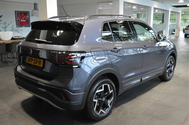 Volkswagen T-Cross 1.0 TSI 3X R-LINE cruise app connect camera trekhaak !!