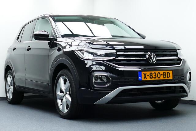 Volkswagen T-Cross 1.0 110pk TSI Style. Virt Cockpit, Camera, Adaptief Cruise, StoelVerw, 17"LMV