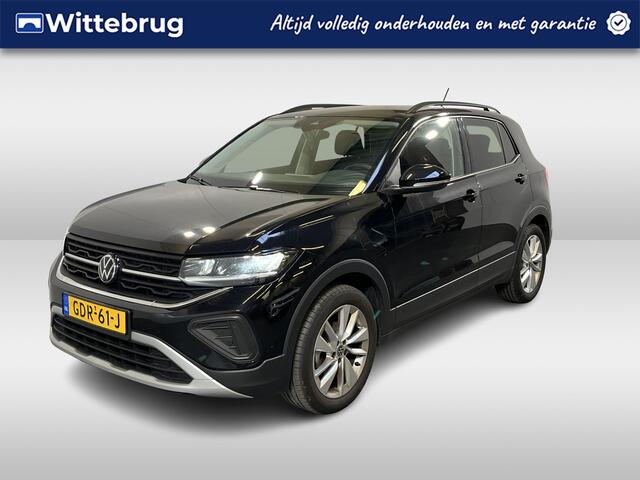 Volkswagen T-Cross 1.0 TSI Life Edition / GARANTIE TM 06-2028/ KEYLESS/ ADAPT. CRUISE/ DAB/ BLUETOOTH/ APP CONNECT/ PARK SENSOREN + CAMERA/ CLIMA/ LED/ 17'' LMV