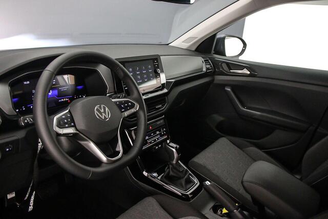 Volkswagen T-Cross Life Edition 1.0 TSI 115pk DSG Automaat Adaptive cruise control, Achteruitrijcamera, Stoelverwarming, Parkeersensoren, App connect, Airco, LED koplampen