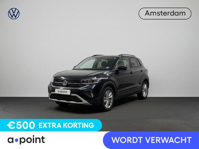 Volkswagen T-Cross 1.0 TSI Life Edition GOAL 116 pk Automaat (DSG) | Navigatie | Trekhaak (afneembaar) | Parkeersensoren (Park assist) | Stoelverwarming |