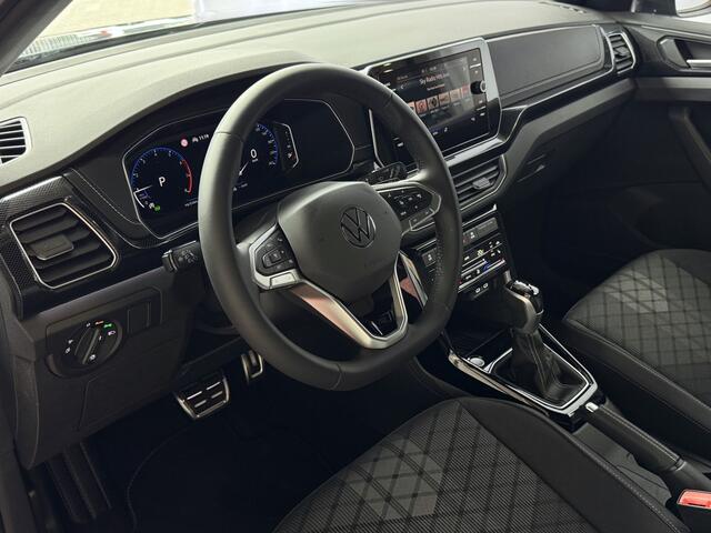 Volkswagen T-Cross ?NIEUWE AUTO? TSI 115PK R-LINE EDITION TREKHAAK LED LMV IQ CAMERA STOELVERW ?2025? "Volkswagen rijden begint bij Topautos.nl - 75 topmodellen direct op voorraad!"