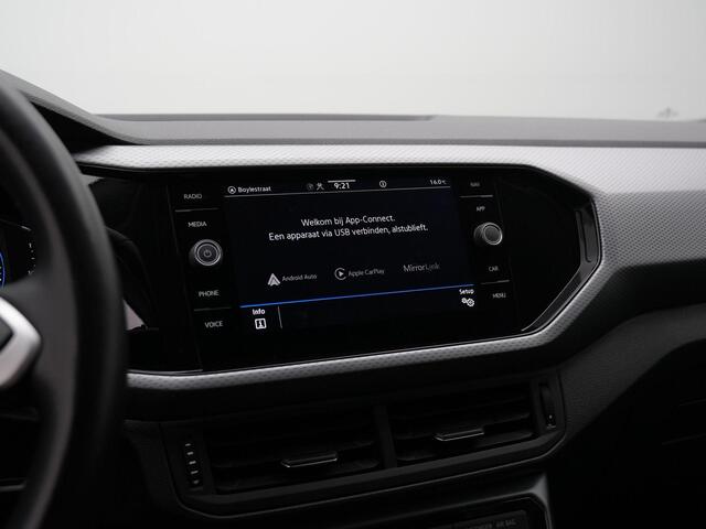 Volkswagen T-Cross 1.0 TSI 95 pk Active | Achteruitrijcamera | Stoelverwarming | Adaptive Cruise | Navigatie