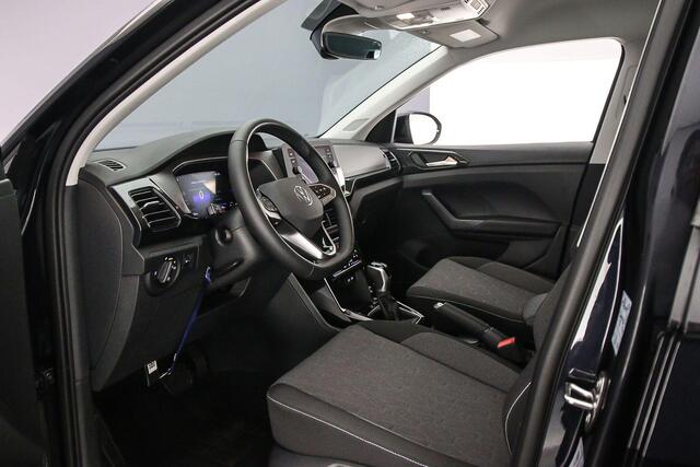 Volkswagen T-Cross Life Edition 1.0 TSI 115pk DSG Automaat Adaptive cruise control, Achteruitrijcamera, Stoelverwarming, App connect, Parkeersensoren, LED koplampen