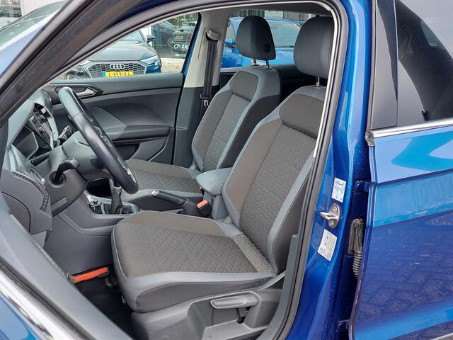 Volkswagen T-Cross 1.0 TSI 116pk Style Executive | 1ste Eigenaar | Navi | Apple Carplay+Android Auto | Clima | Adap.Cruise | Led Koplampen | Pdc V+A | Rijstrook+Licht+Regensensor | Privacy Glass | Trekhaak