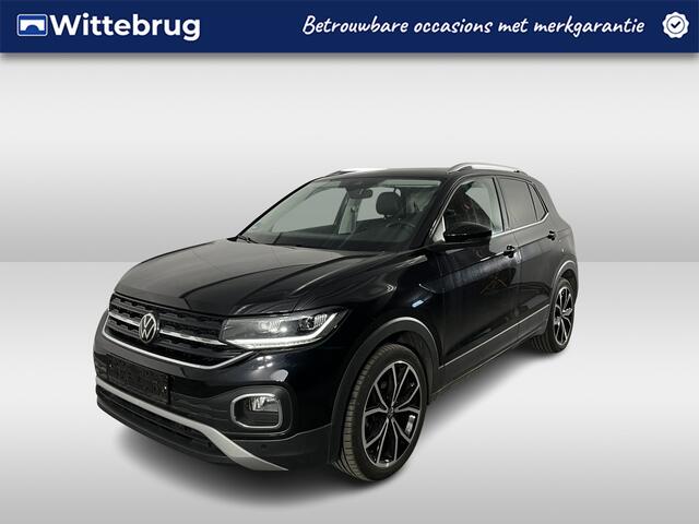 Volkswagen T-Cross 1.0 TSI Style / AUTOMAAT/ TREKHAAK/ FULL-LED/ DIGITAL DASH/ CRUISE/ APP-CONNECT/ NAVI/ PARK. SENSOREN/ CLIMA/ STOELVERWARMING