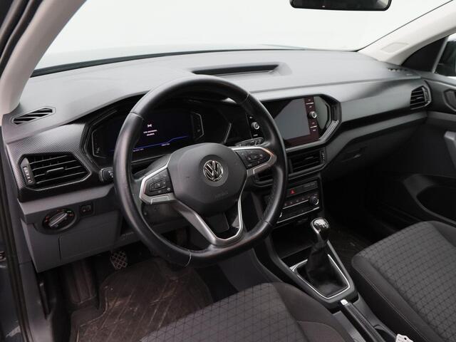 Volkswagen T-Cross 1.0 TSi Life | Adaptive Cruise | Climatronic | Virtual Cockpit | Navigatie | CarPlay | 17 Inch | 104.416 Km !!