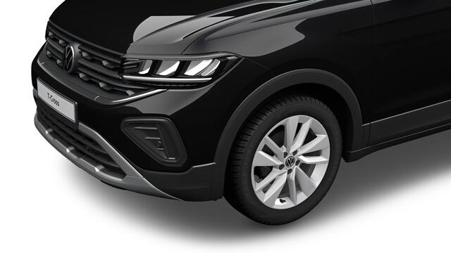 Volkswagen T-Cross 1.0 TSI 95 5MT Life Edition Automaat | Vermoeidheidsherkenning | 'App-Connect' draadloze smartphone integratie | Afstandscontrolesysteem (Front Assist), met voetgangers- en fietsersherkenning