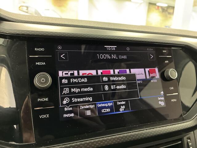 Volkswagen T-Cross 1.0 TSI 110pk DSG Life · Camera · Navigatie · Dodehoeksensor · Airco · DAB · Getint Glas · 16'' Inch ·