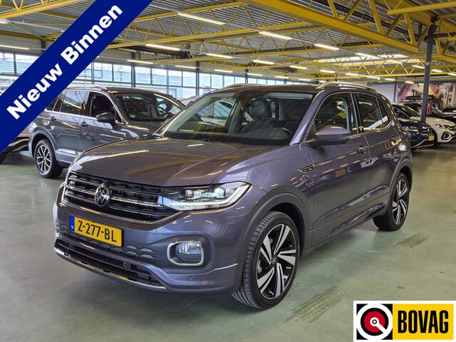 Volkswagen T-Cross 1.0 TSI R-Line -110pk- Navi | Camera | Trekhaak | LED | Dodehoek Sensor | Rijklaarprijs incl. 1 jaar Bovag garantie
