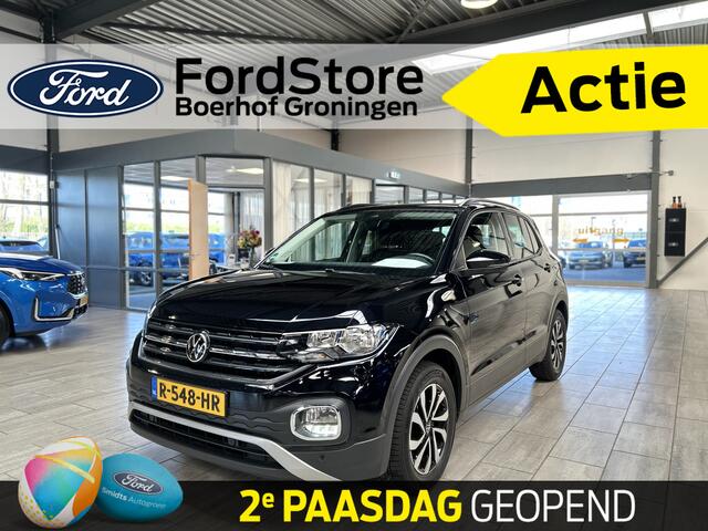 Volkswagen T-Cross 1.0 TSI 110 pk Active | Trekhaak | Camera | Stoelverw. | Navi | Adapt. cruise | 4 seiz. banden