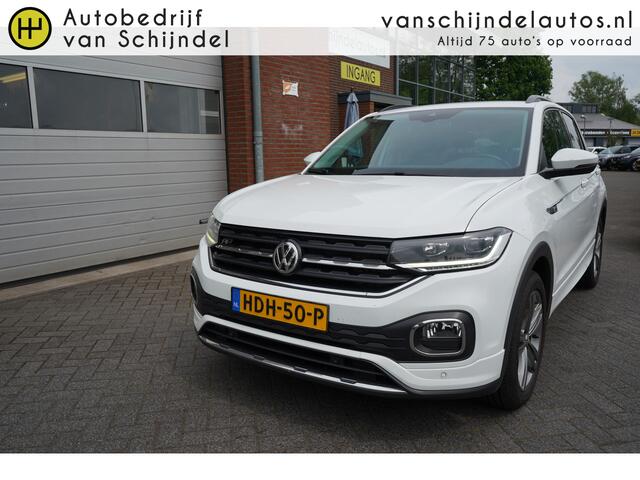 Volkswagen T-Cross 1.0 TSI DSG R-LINE STYLE IQ LIGHT STOELVERWARMING ANDROID/APPLECARPLAY NAVI ADAPTIEVE CRUISE CLIMA PDC V+A BLUETOOTH 17INCH ENZ...