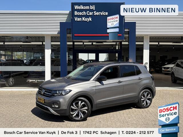Volkswagen T-Cross 1.0 TSI Style Business R / Automaat / Adaptieve Cruise-Control / Stoelverwarming / Climate-Control / Apple-Carplay & Android-Auto / LED / Dodehoek-Detectie / DAB Radio-Bluetooth / Navi / PDC V+A met Camera / 17'' LMV / ENZ.