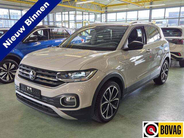 Volkswagen T-Cross 1.0 TSI Black Style -110pk- Trekhaak | Navi | LED koplampen | Rijklaarprijs incl. 1 jaar Bovag garantie