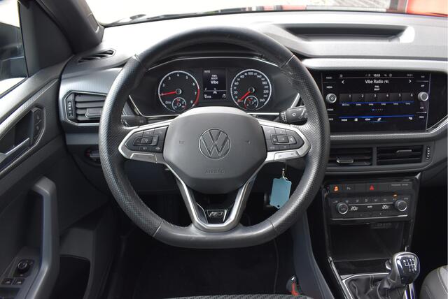Volkswagen T-Cross 1.0 TSI R-Line Adaptive cruise, Carplay, PDC, Climatronic, DAB, Origineel NL