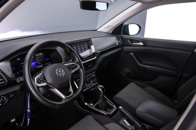 Volkswagen T-Cross Life Edition 1.0 TSI 95pk Adaptive cruise control, Parkeersensoren, Stoelverwarming, Airco, DAB, App connect, Radio, LED koplampen