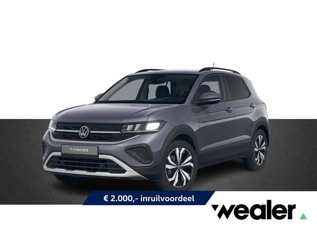 Volkswagen T-Cross Life Edition 1.0 TSI 70 kW / 95 PK SUV 5 versn. | Parkeersensoren voor & achter | Stoelverwarming | Climatronic |