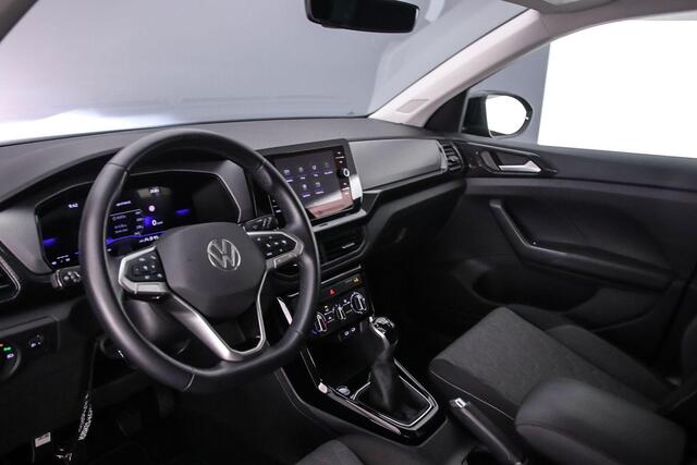 Volkswagen T-Cross Life Edition 1.0 TSI 95pk Adaptive cruise control, Achteruitrijcamera, LED koplampen, Parkeersensor achter, App connect, DAB, Radio, Airco