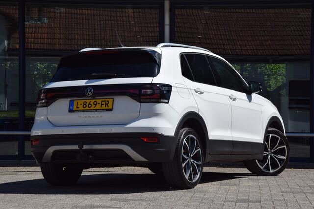 Volkswagen T-Cross 1.0 TSI 110PK Style DSG Automaat | Org. NL | BOVAG Garantie | Trekhaak | Cruise control adaptief | PDC V+A incl. Camera | Apple Carplay/Android Auto | 18'' Velgen | Full LED |