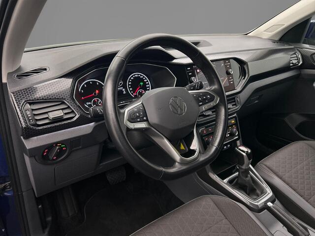 Volkswagen T-Cross Style 1.0 TSI 110pk DSG Automaat Trekhaak, Adaptive cruise control, Achteruitrijcamera, Navigatie, Stoelverwarming, Parkeersensoren